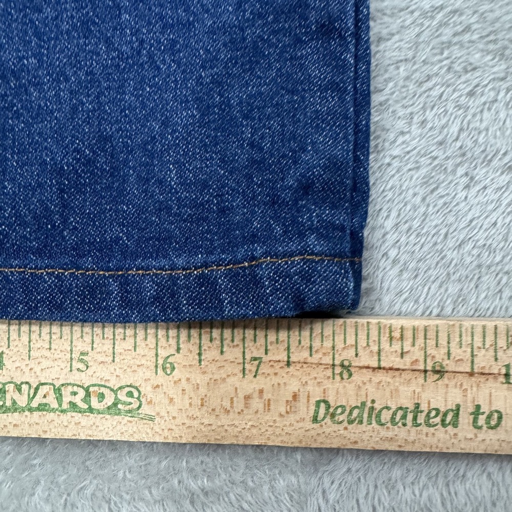Wrangler Jeans Mens 34x30 936DEN Cowboy Cut‎ Slim Straight Rodeo Western Heavy - Picture 12 of 15